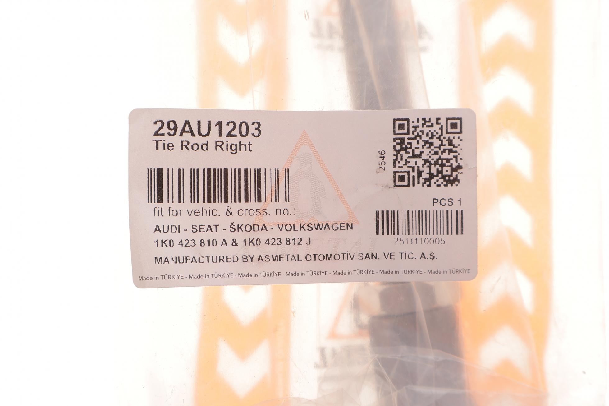 29AU1203 AS METAL